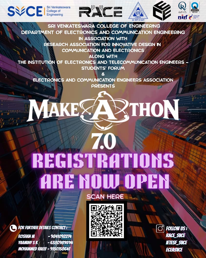 MAKE-A-THON 7.0 Hackathon Poster 